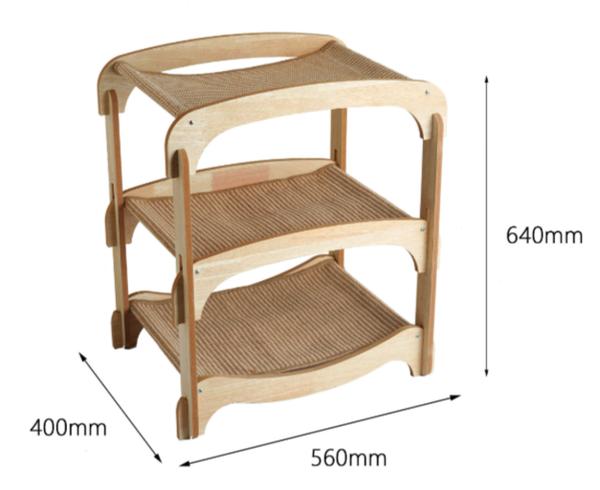 3-Layer M-Shape Hammock (Full Sisal)