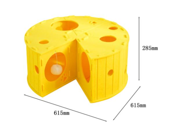 Cheese Tunnel Pet Bed