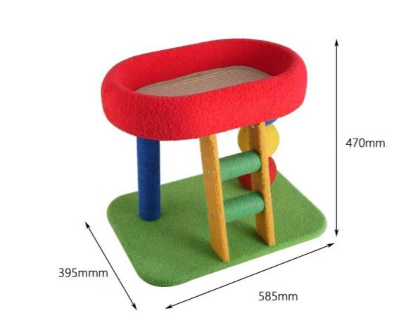 Color Ladder Cat Tree (Sisal Mat)
