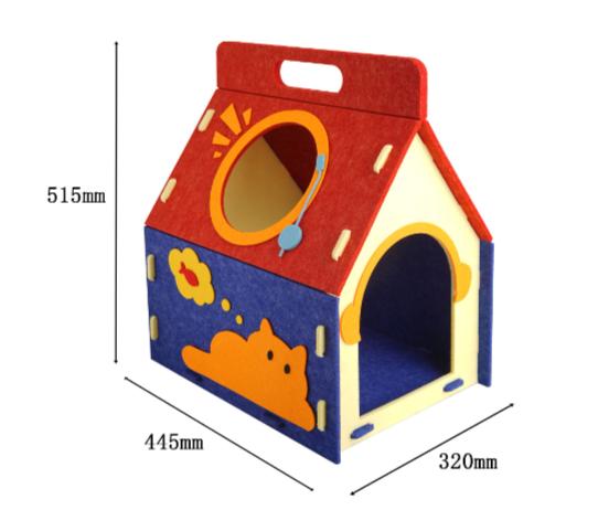 Felt Hand Pet Bed