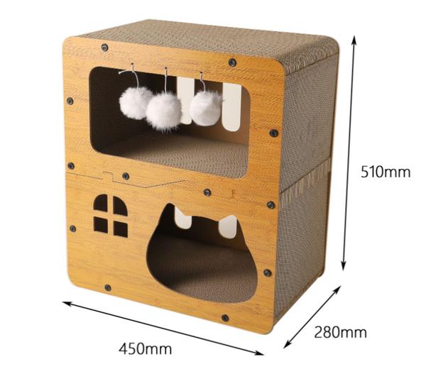 Cat Head 3-Layer Corrugated Bed