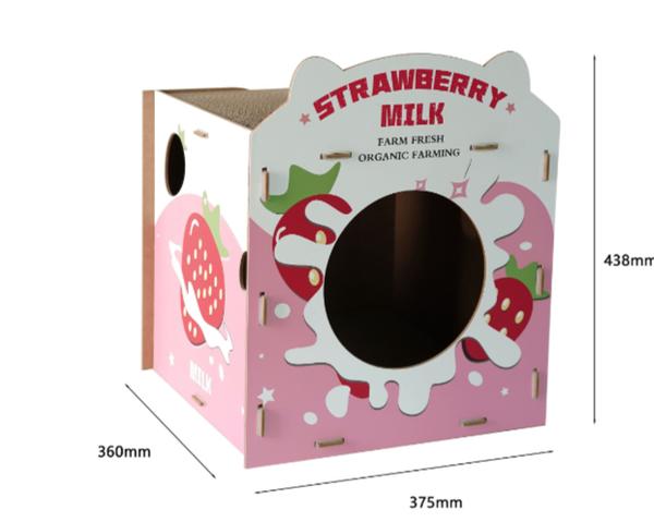 Strawberry Corrugated Bed