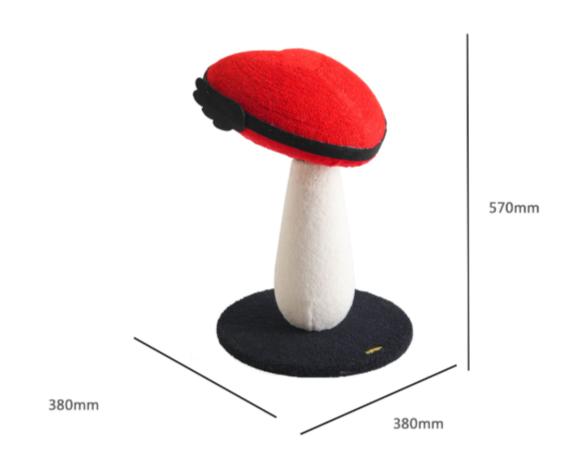 Red Heart Cat Tree (Cloth Flat)