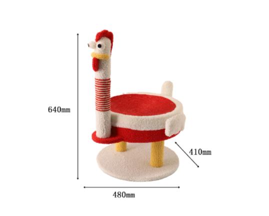 Der Der Chicken Cat Tree