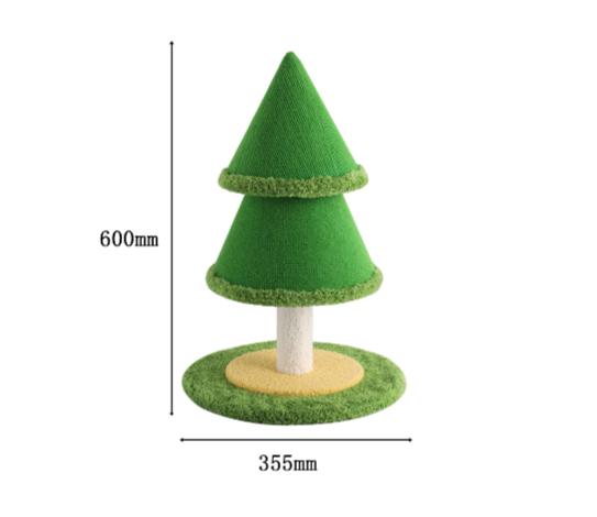 Pine Tree Cat Scratcher Post