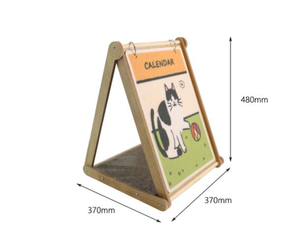 Triangle Calendar Scratcher