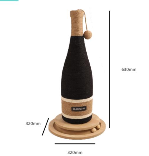 Wine Bottle Scratcher (Sisal)