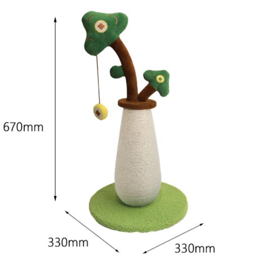 Money Tree Scratcher Post (Sisal)