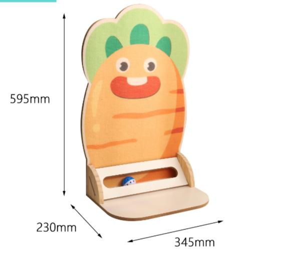 Carrot Vertical Scratcher