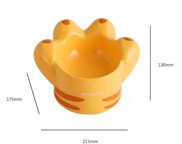 Orange Paw Bowl