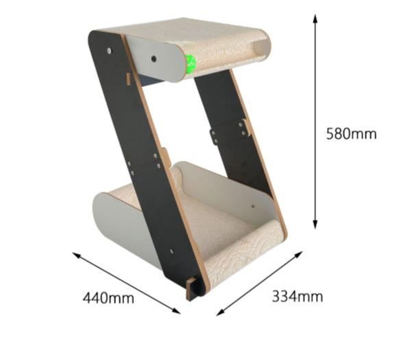 Z-Shape Cat Platform