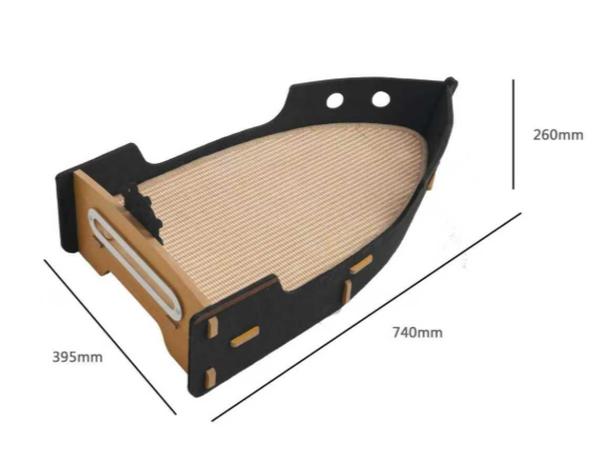 Pirate Ship Pet Bed